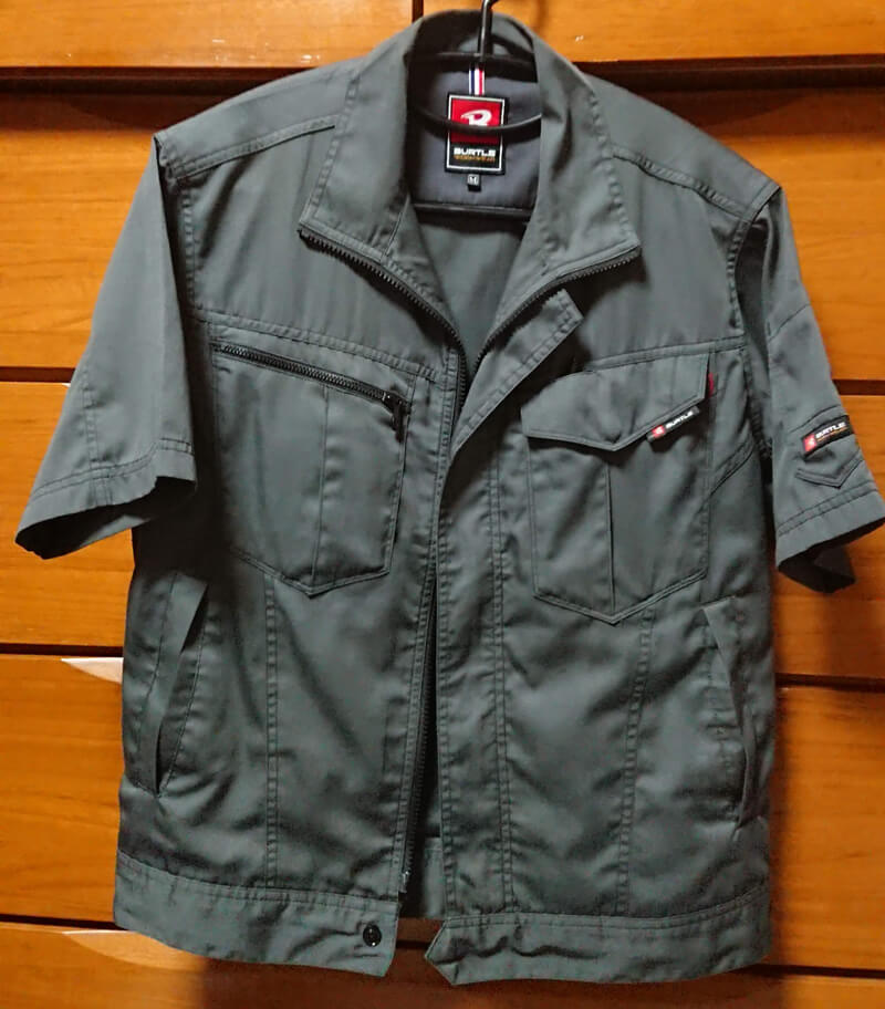 バートルの作業服がすばらしくかっこいい　上着