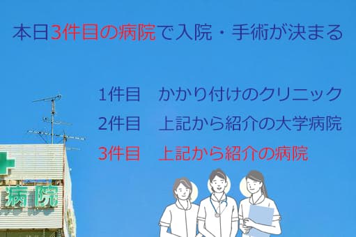 救急車で1日に3箇所の病院へ搬送②(画像)